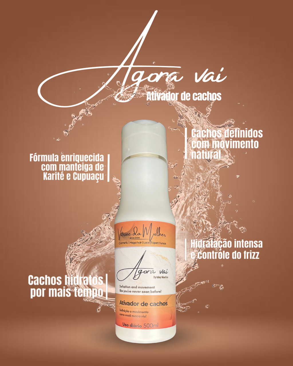 Ativador de Cachos Vitrine da Mulher